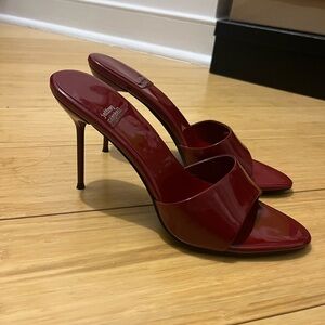 Jeffrey Campbell Red Patent Leather Heels